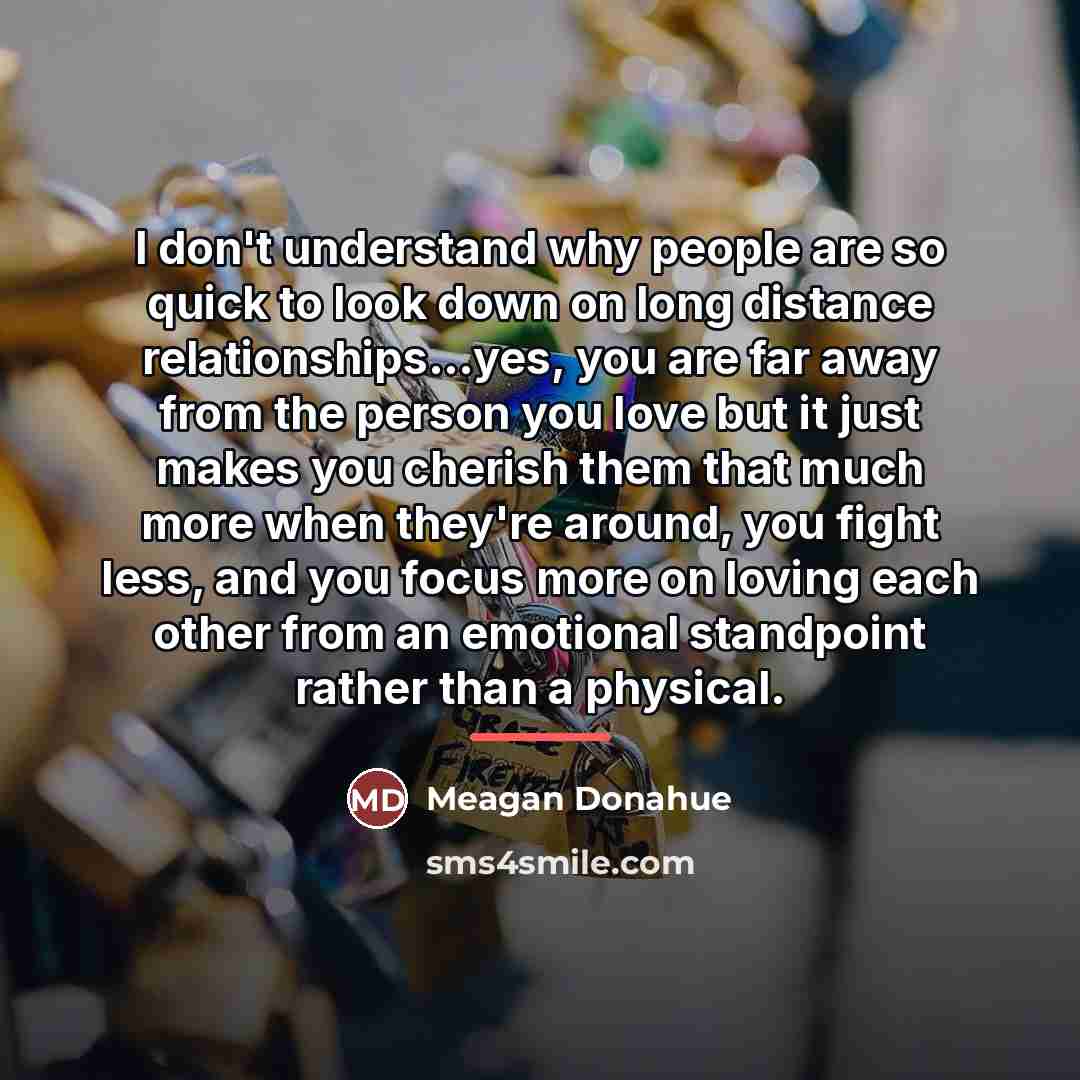 “I don't understand why people are so quick to look…” quote by Meagan Donahue
