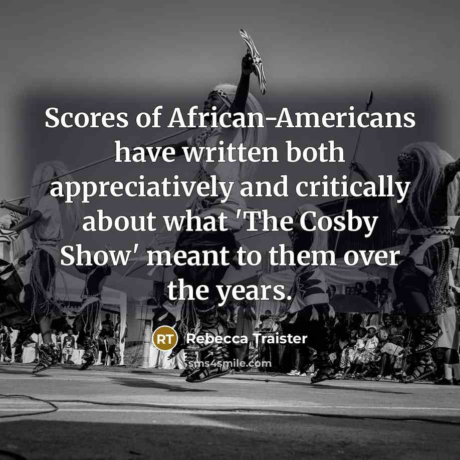 “Scores of African-Americans have written both appreciatively and critically about…” quote by Rebecca Traister