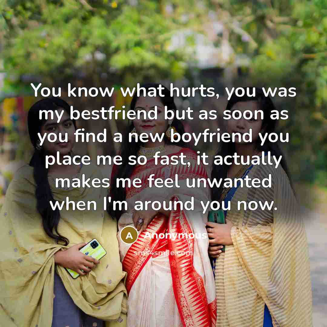 “You know what hurts, you was my bestfriend but as…” quote by Anonymous