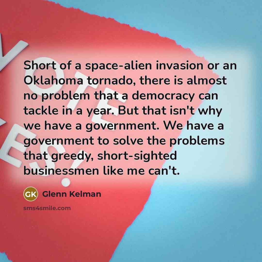“Short of a space-alien invasion or an Oklahoma tornado, there…” quote by Glenn Kelman