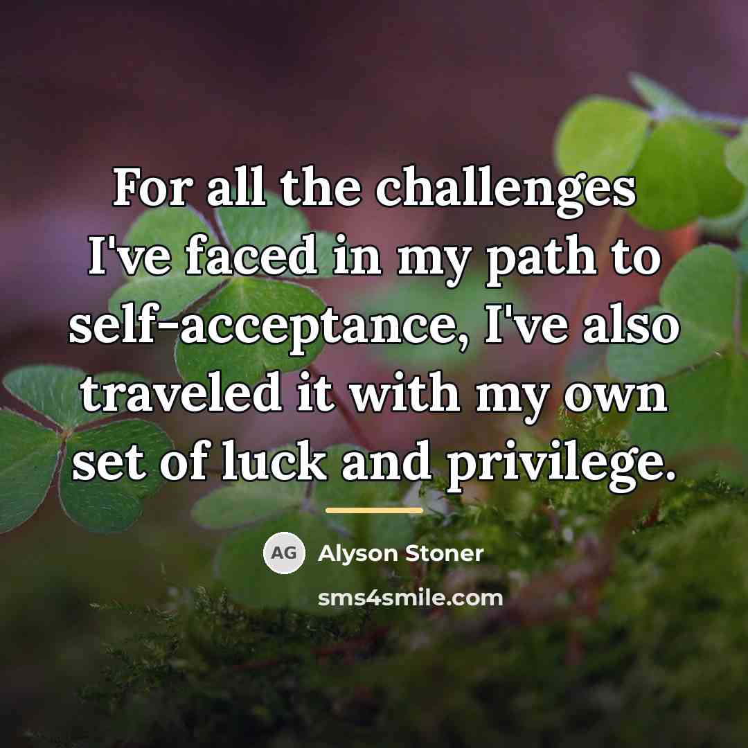 “For all the challenges I've faced in my path to…” quote by Alyson Stoner