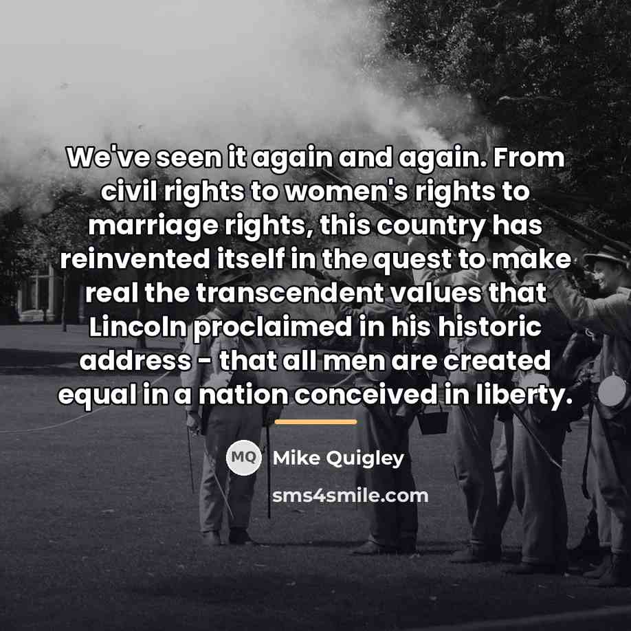 “We've seen it again and again. From civil rights to…” quote by Mike Quigley