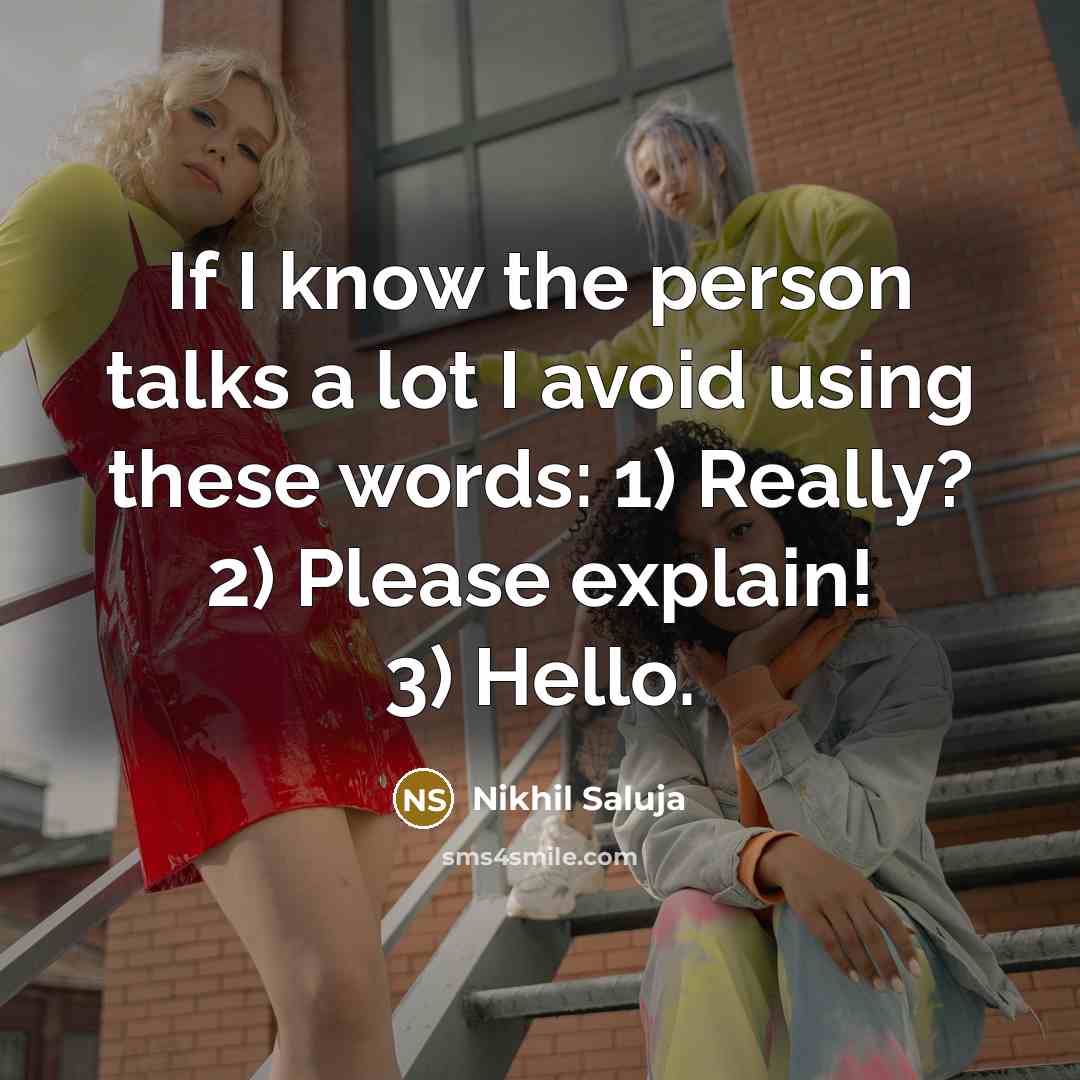 “If I know the person talks a lot I avoid…” quote by Nikhil Saluja