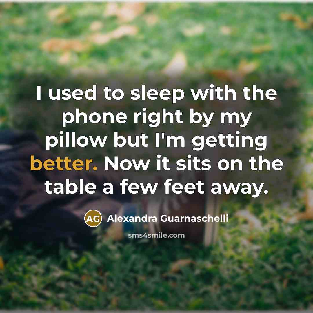 “I used to sleep with the phone right by my…” quote by Alexandra Guarnaschelli