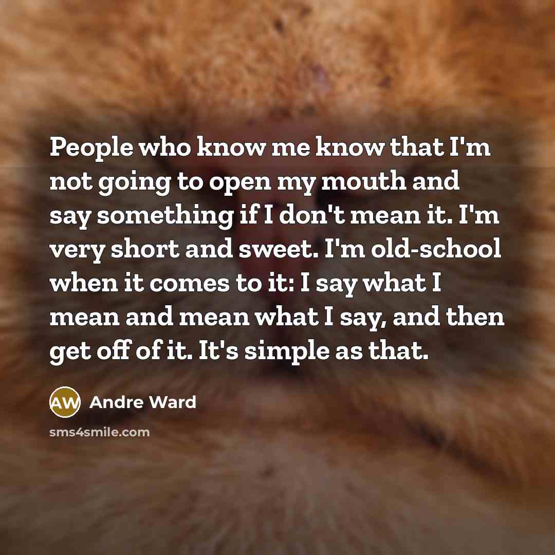 “People who know me know that I'm not going to…” quote by Andre Ward