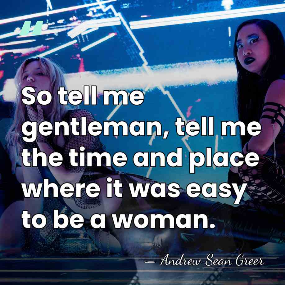 So tell me gentleman, tell me the time and place where it&hellip; - Andrew Sean Greer