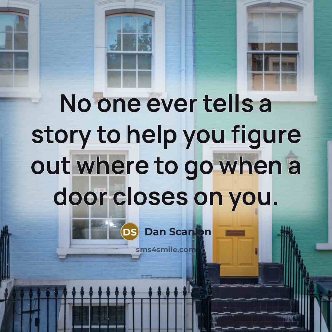 “No one ever tells a story to help you figure…” quote by Dan Scanlon