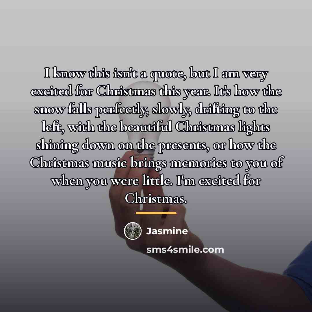 “I know this isn't a quote, but I am very…” quote by Jasmine