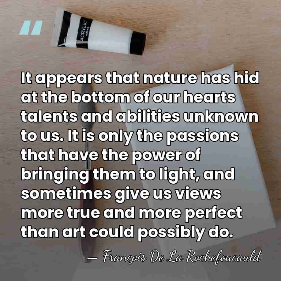 It appears that nature has hid at the bottom of our hearts&hellip; - Francois de La Rochefoucauld