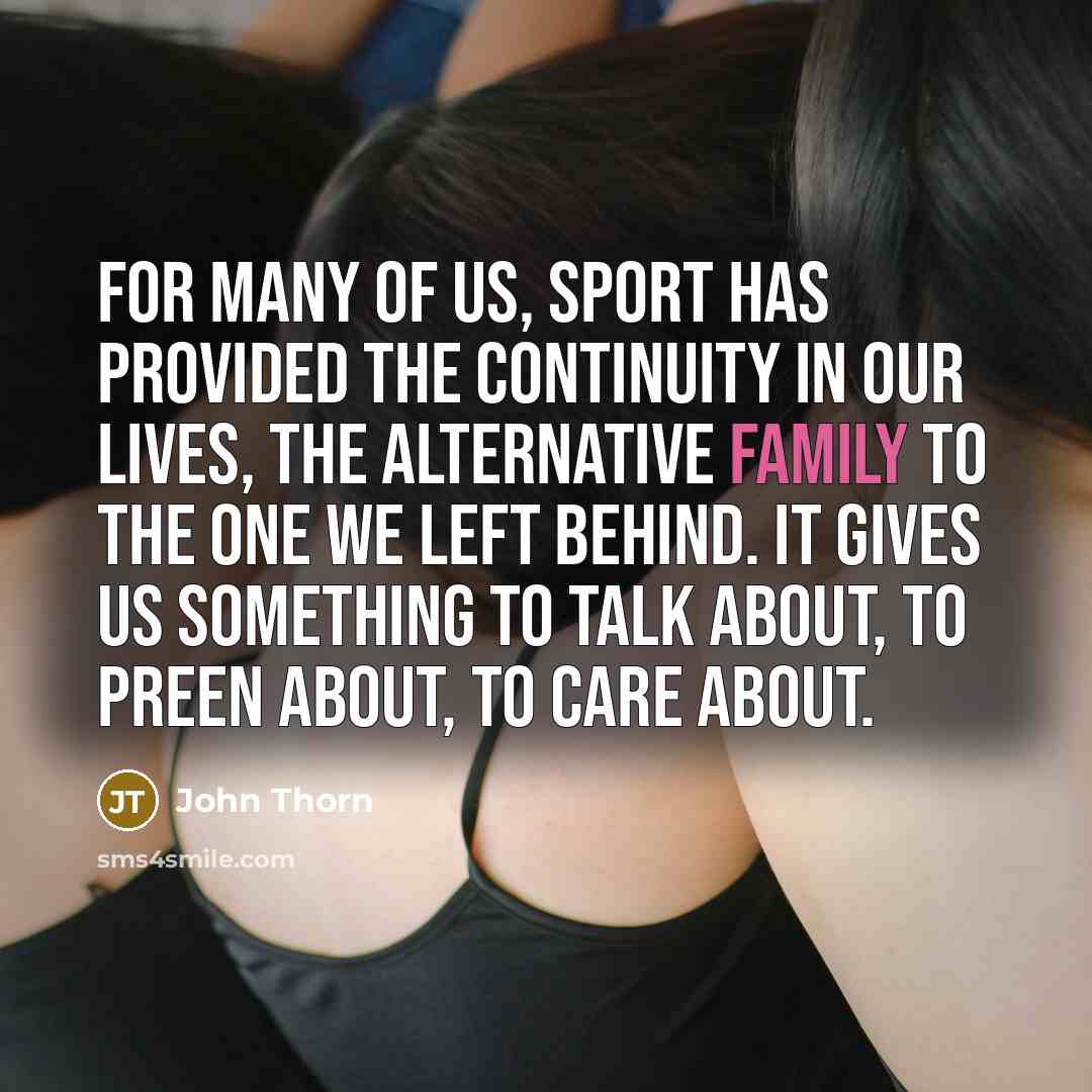 “For many of us, sport has provided the continuity in…” quote by John Thorn