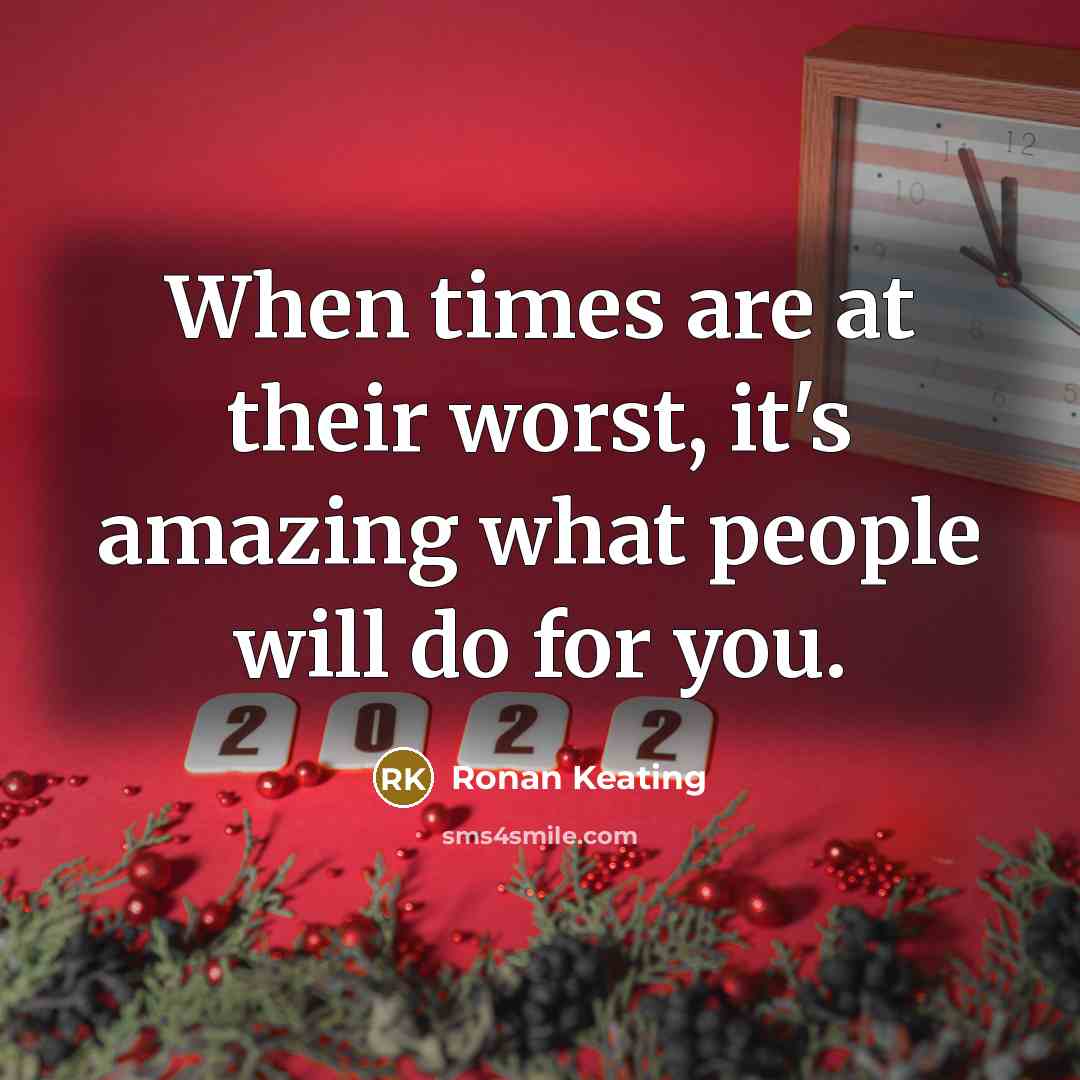 “When times are at their worst, it's amazing what people…” quote by Ronan Keating
