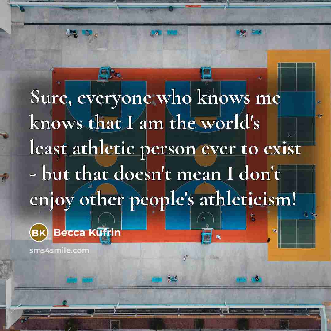 “Sure, everyone who knows me knows that I am the…” quote by Becca Kufrin