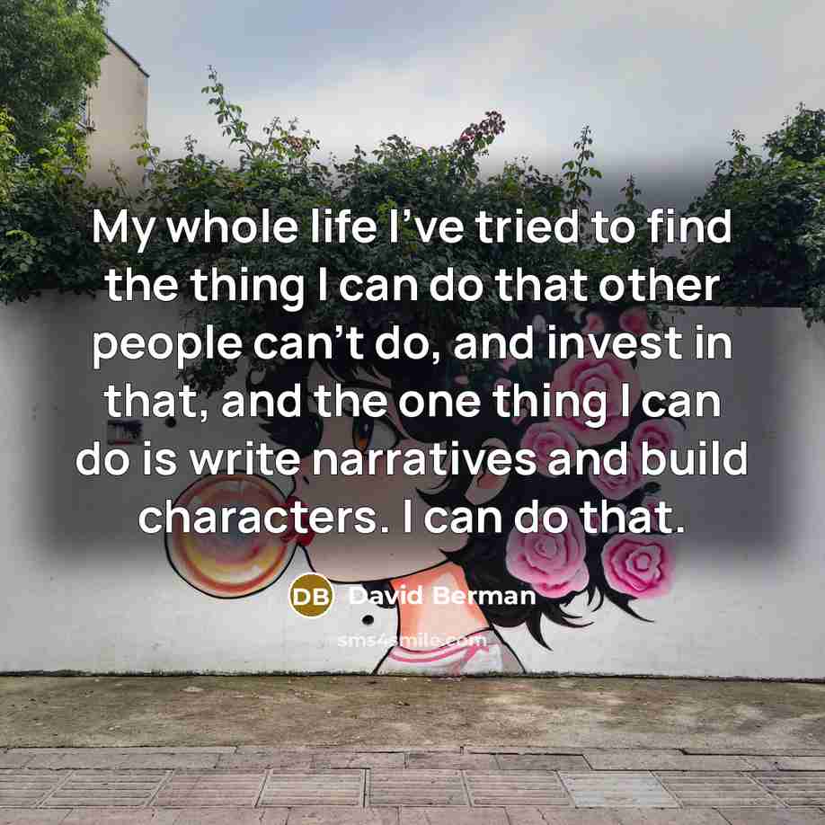 “My whole life I've tried to find the thing I…” quote by David Berman
