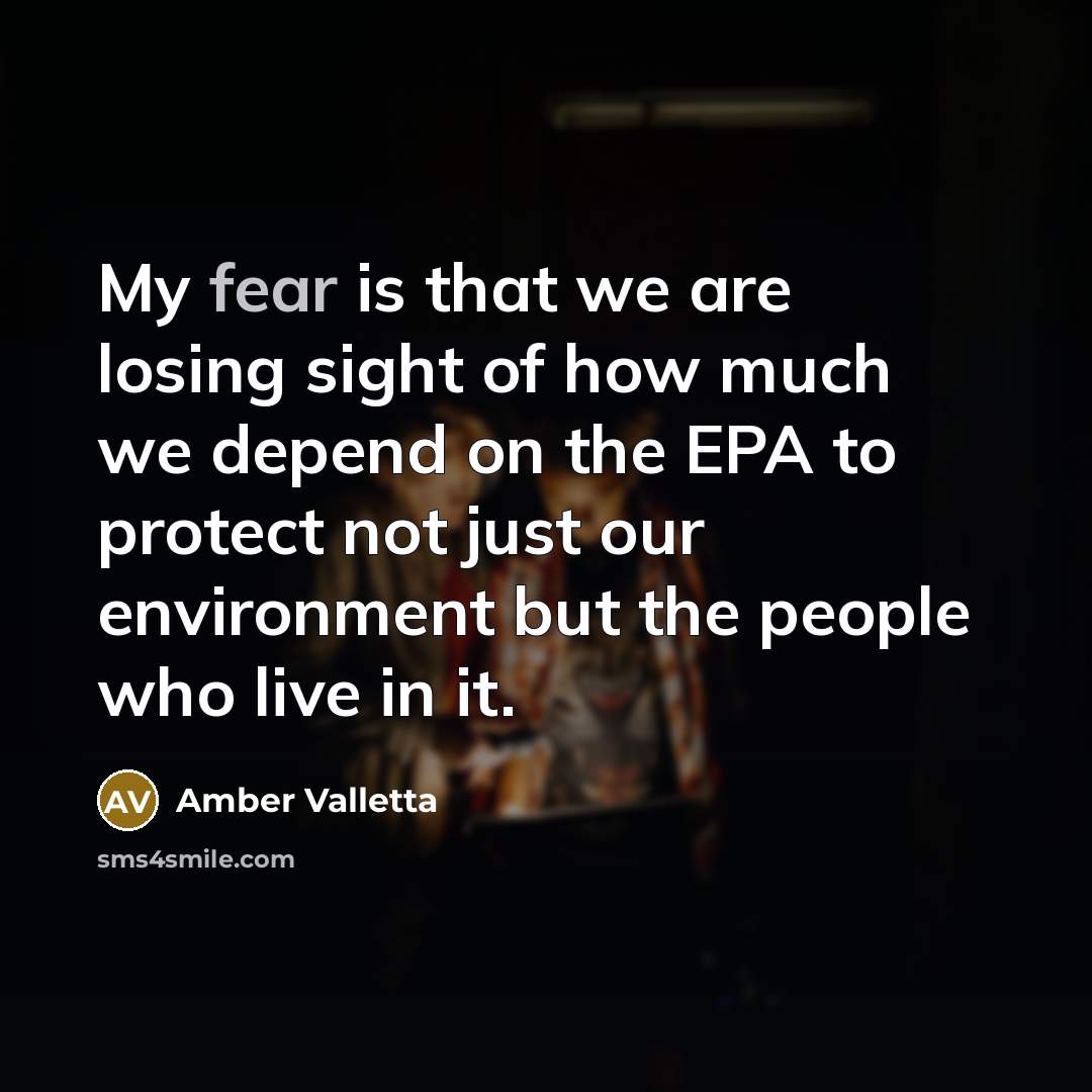 “My fear is that we are losing sight of how…” quote by Amber Valletta