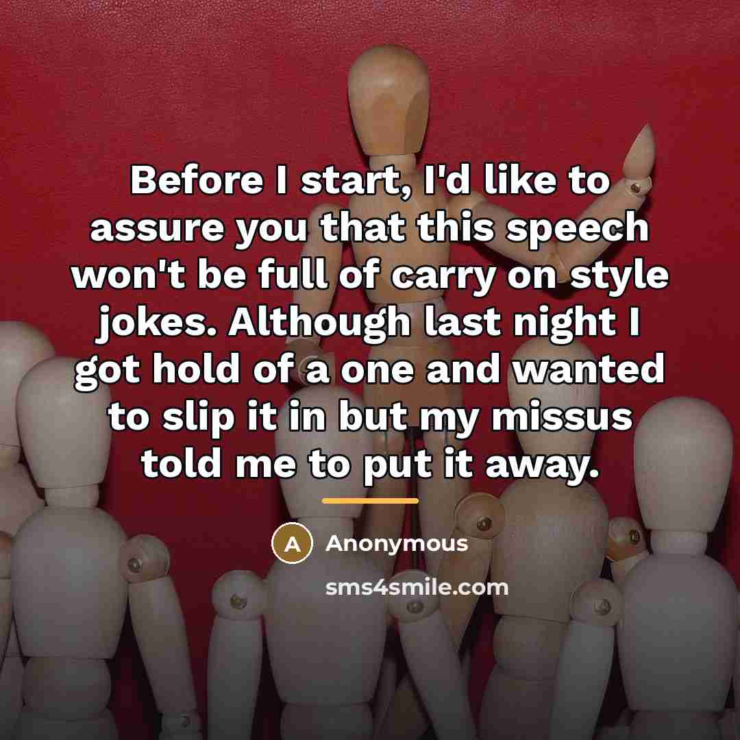 “Before I start, I'd like to assure you that this…” quote by Anonymous