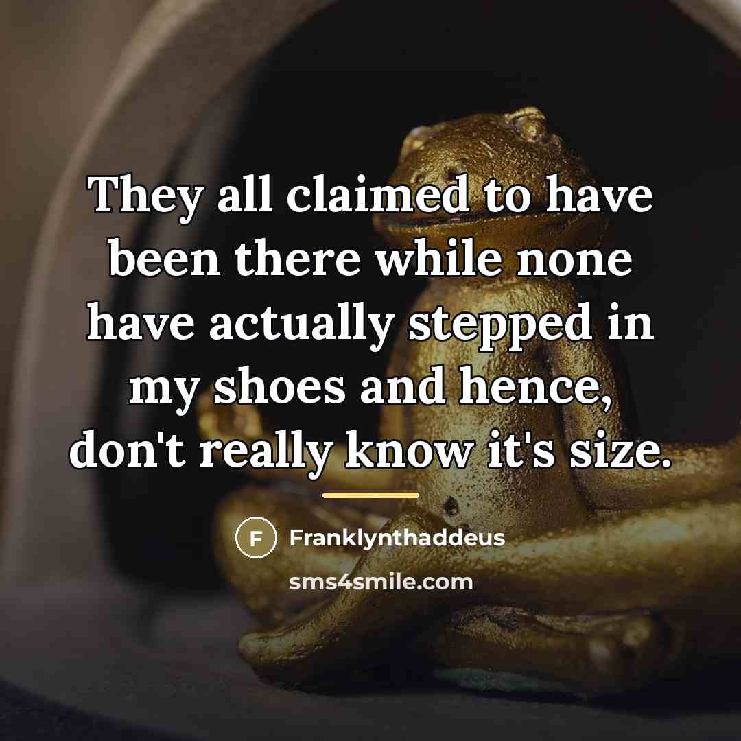 “They all claimed to have been there while none have…” quote by Franklynthaddeus