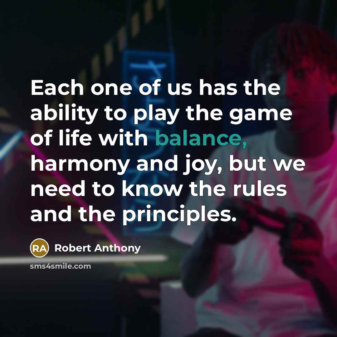“Each one of us has the ability to play the…” quote by Robert Anthony