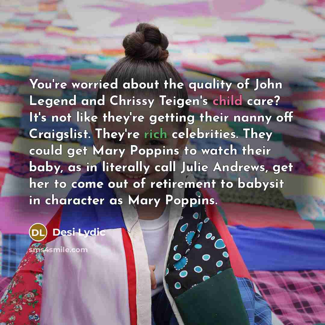 “You're worried about the quality of John Legend and Chrissy…” quote by Desi Lydic