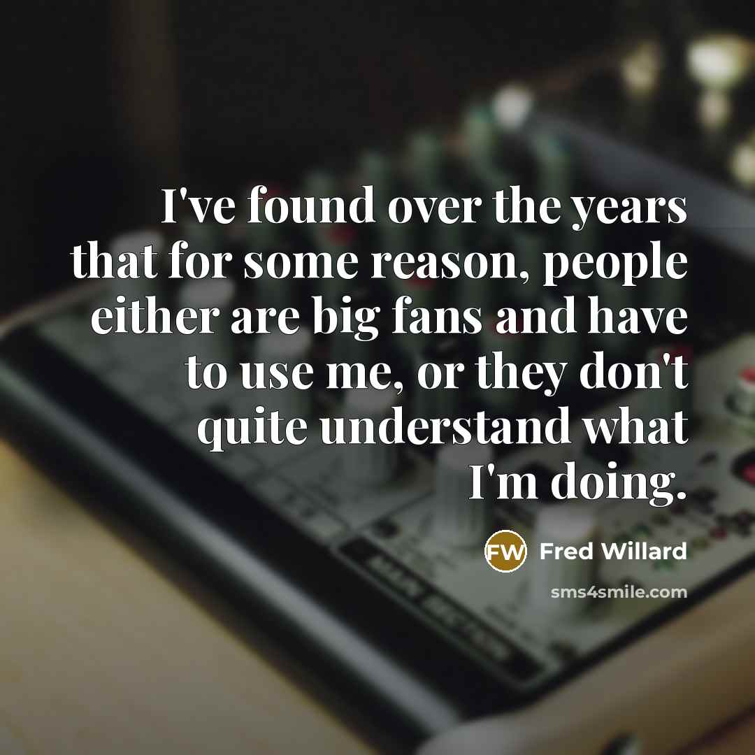 “I've found over the years that for some reason, people…” quote by Fred Willard