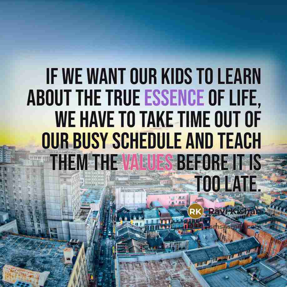 “If we want our kids to learn about the true…” quote by Ravi Kishan