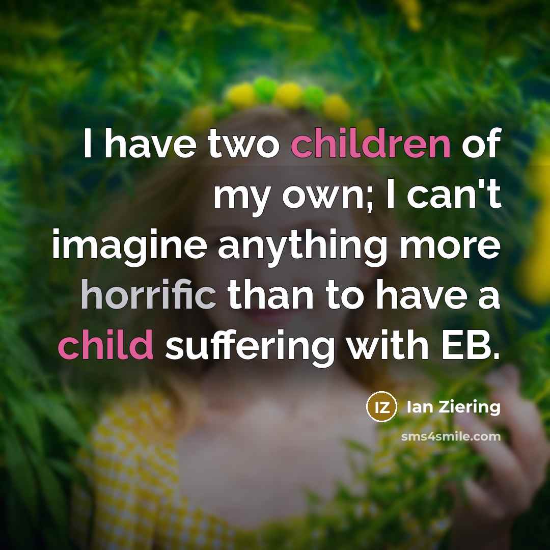 “I have two children of my own; I can't imagine…” quote by Ian Ziering