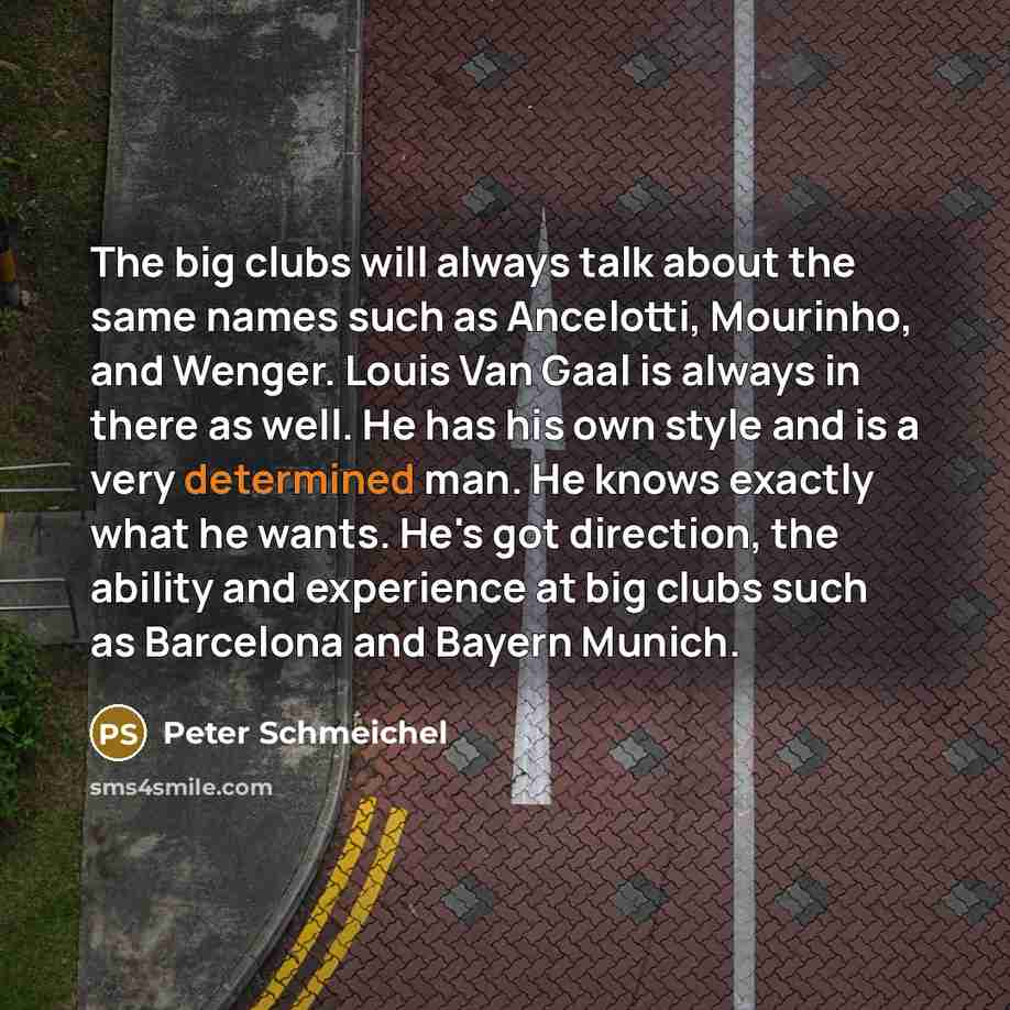 “The big clubs will always talk about the same names…” quote by Peter Schmeichel