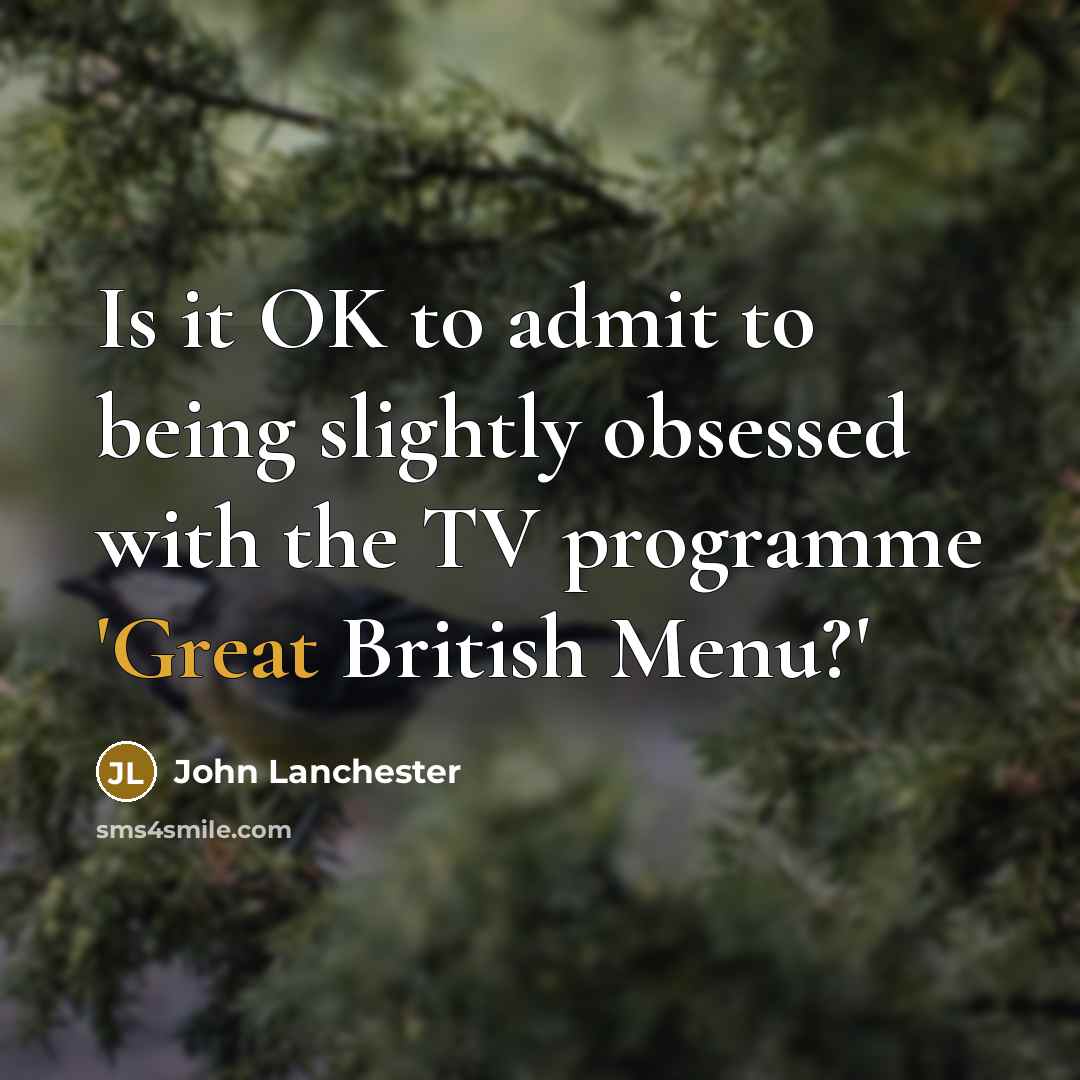 “Is it OK to admit to being slightly obsessed with…” quote by John Lanchester