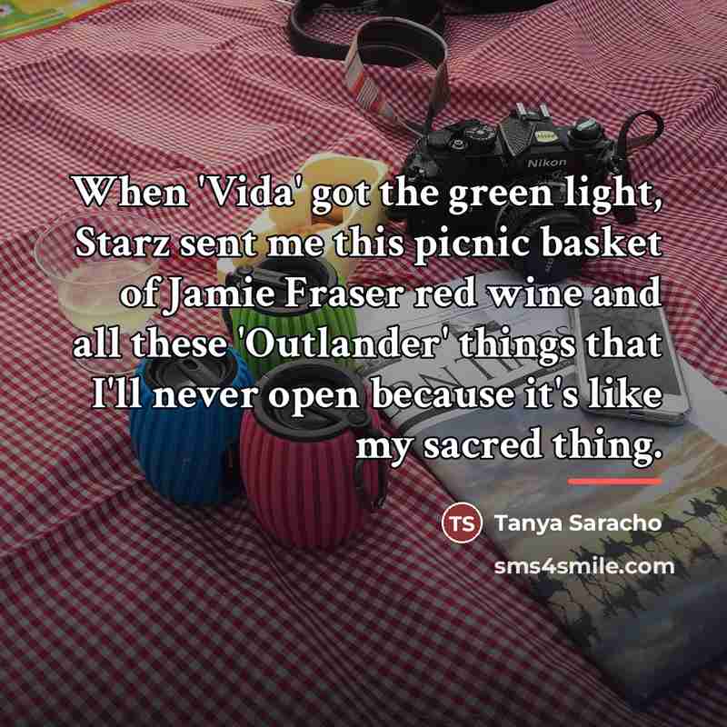 “When 'Vida' got the green light, Starz sent me this…” quote by Tanya Saracho