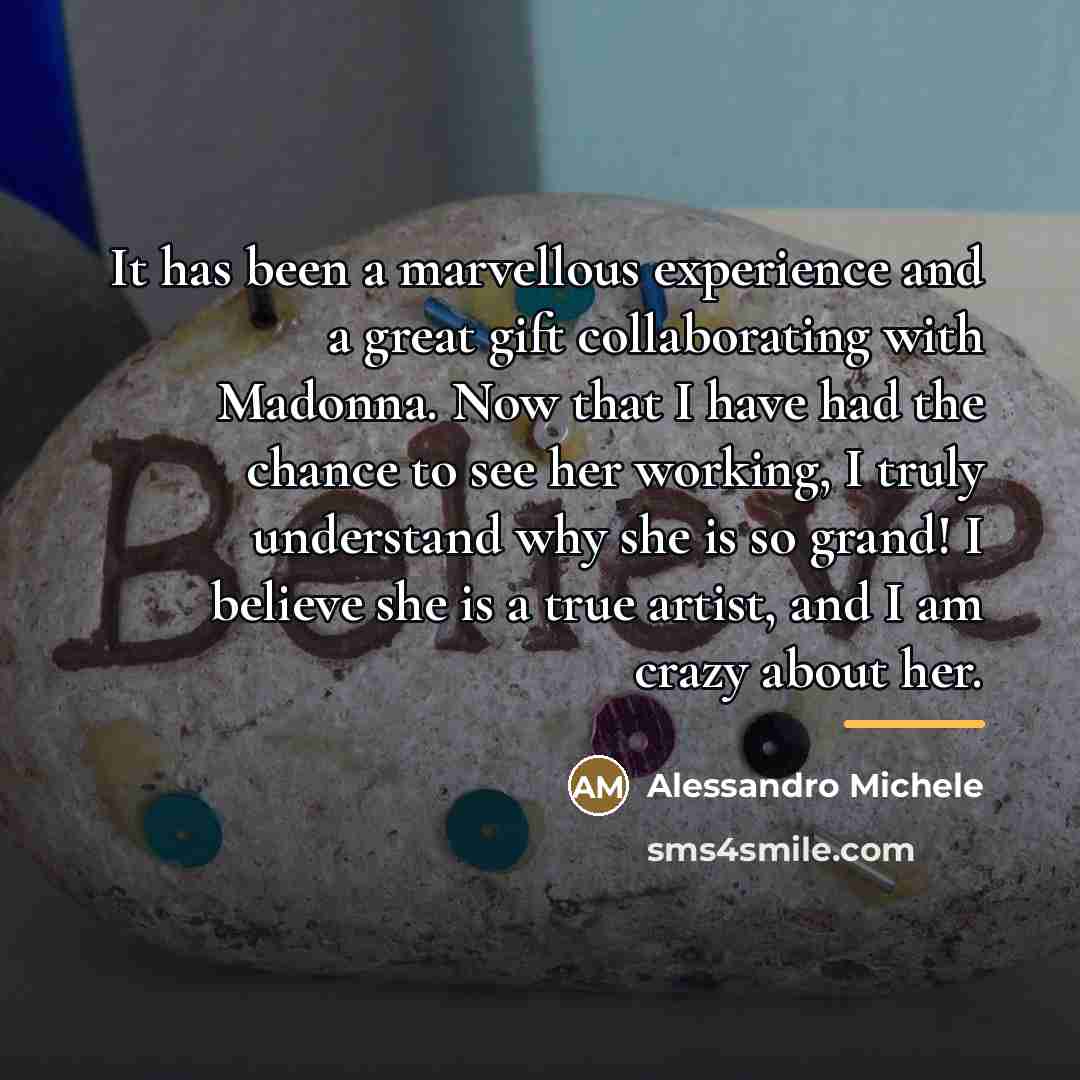“It has been a marvellous experience and a great gift…” quote by Alessandro Michele