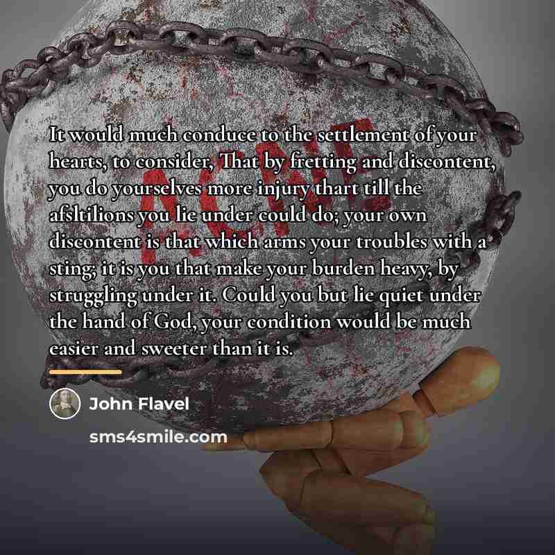 “It would much conduce to the settlement of your hearts,…” quote by John Flavel