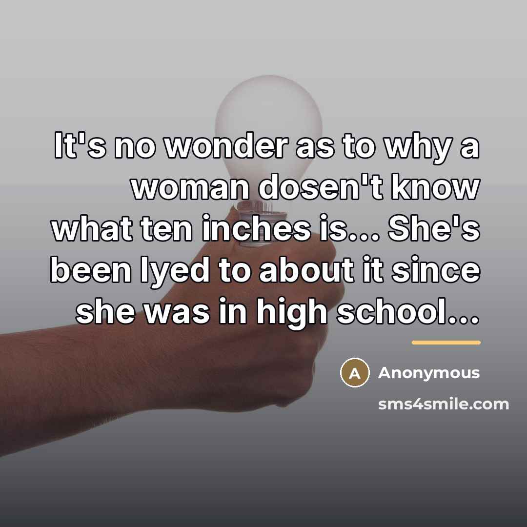“It's no wonder as to why a woman dosen't know…” quote by Anonymous