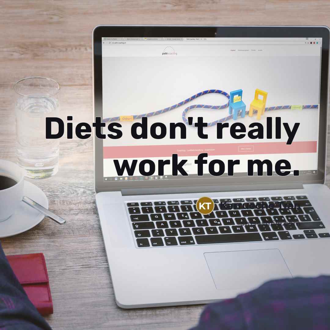 “Diets don't really work for me.…” quote by Karrueche Tran