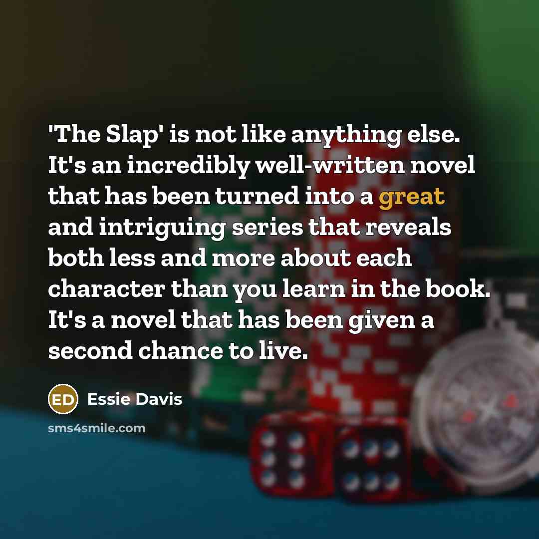 “'The Slap' is not like anything else. It's an incredibly…” quote by Essie Davis