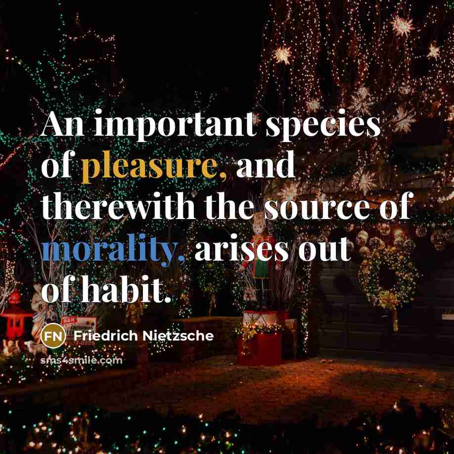 “An important species of pleasure, and therewith the source of…” quote by Friedrich Nietzsche