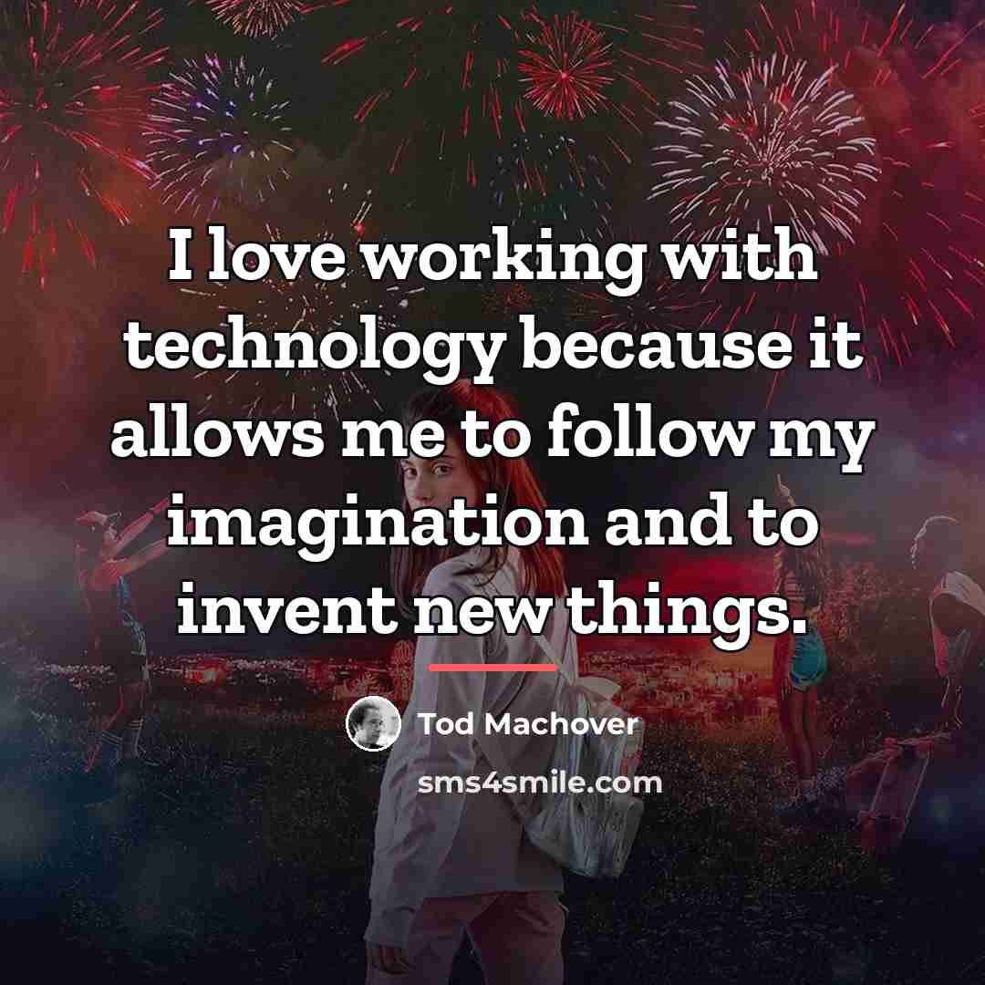 “I love working with technology because it allows me to…” quote by Tod Machover