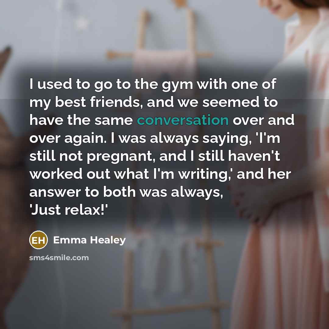“I used to go to the gym with one of…” quote by Emma Healey