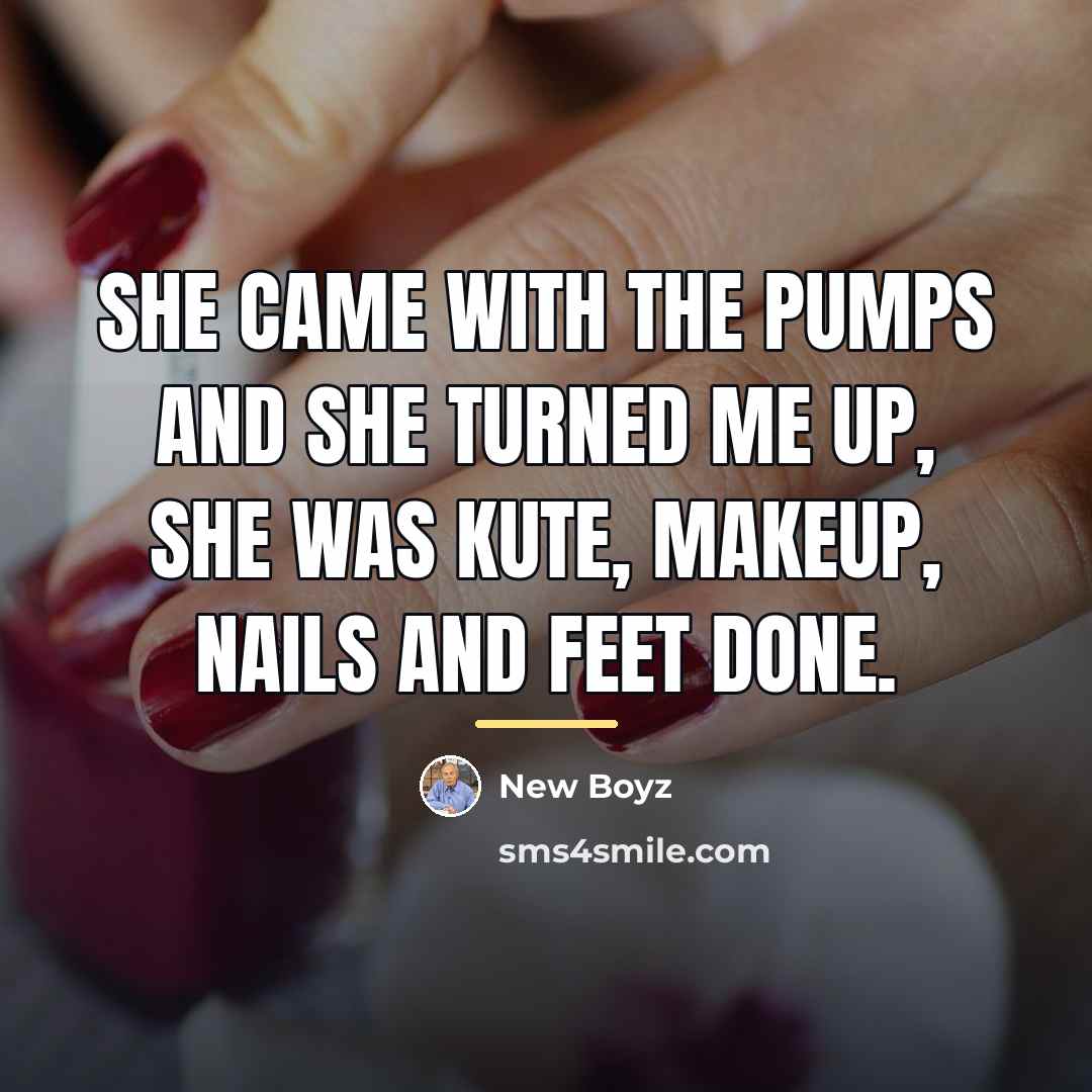 “She came with the pumps and she turned me up,…” quote by New Boyz