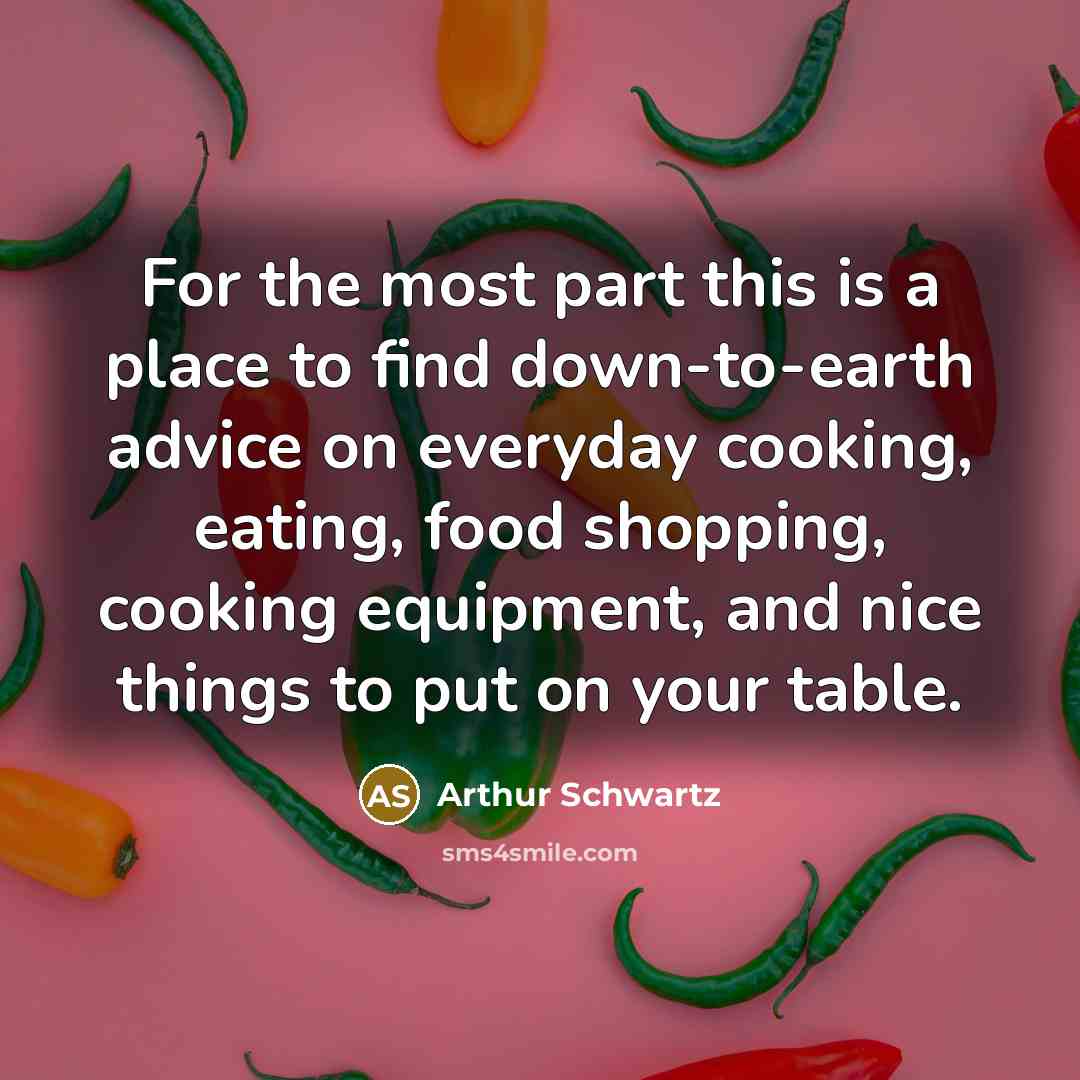 “For the most part this is a place to find…” quote by Arthur Schwartz