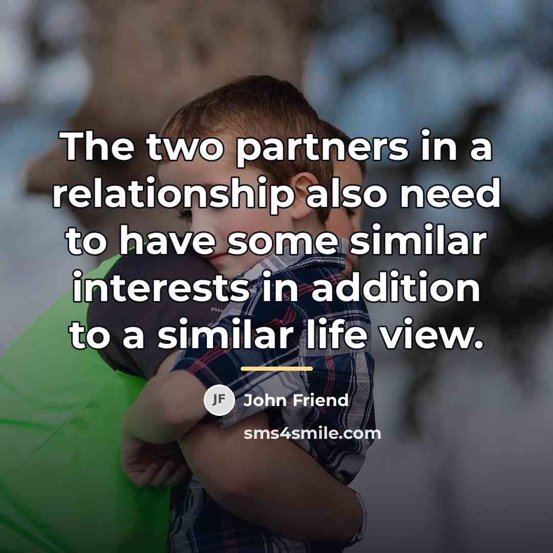 “The two partners in a relationship also need to have…” quote by John Friend
