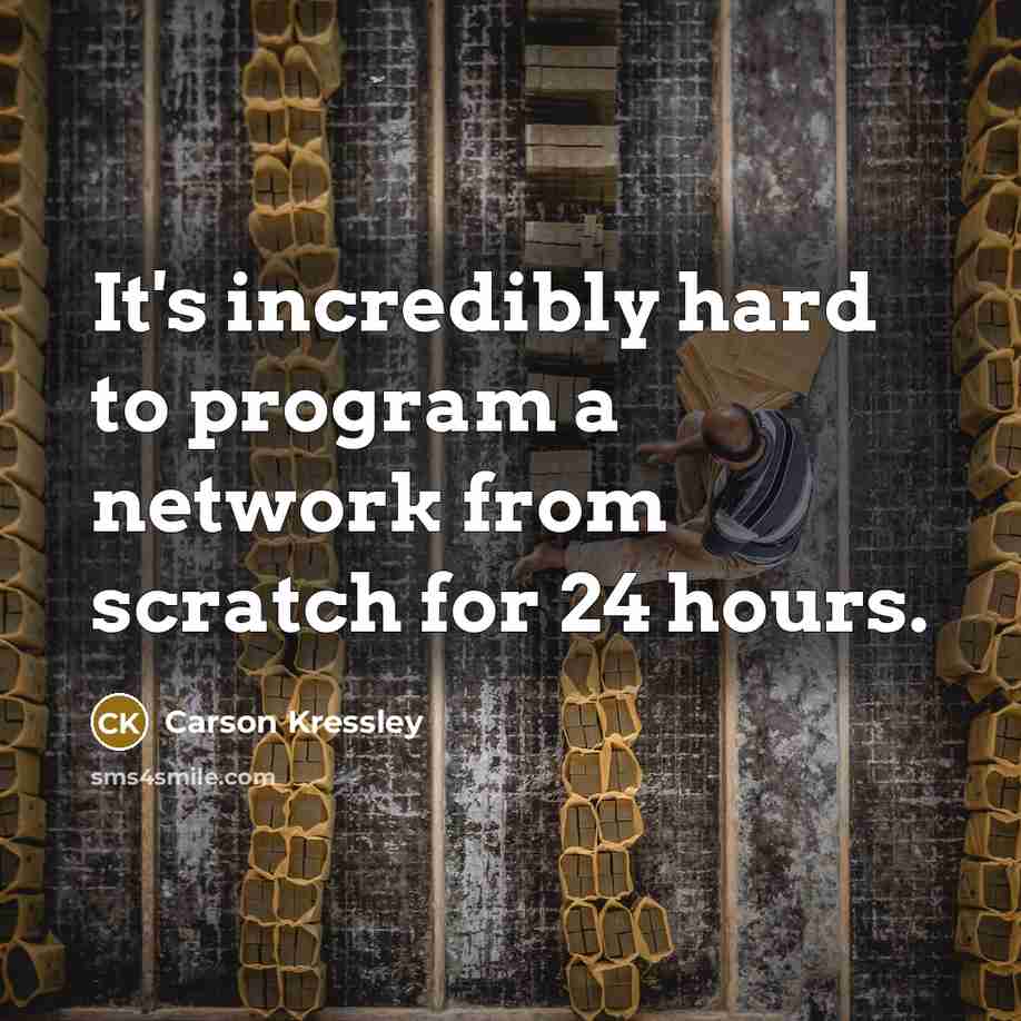“It's incredibly hard to program a network from scratch for 24 hours.” quote by Carson Kressley