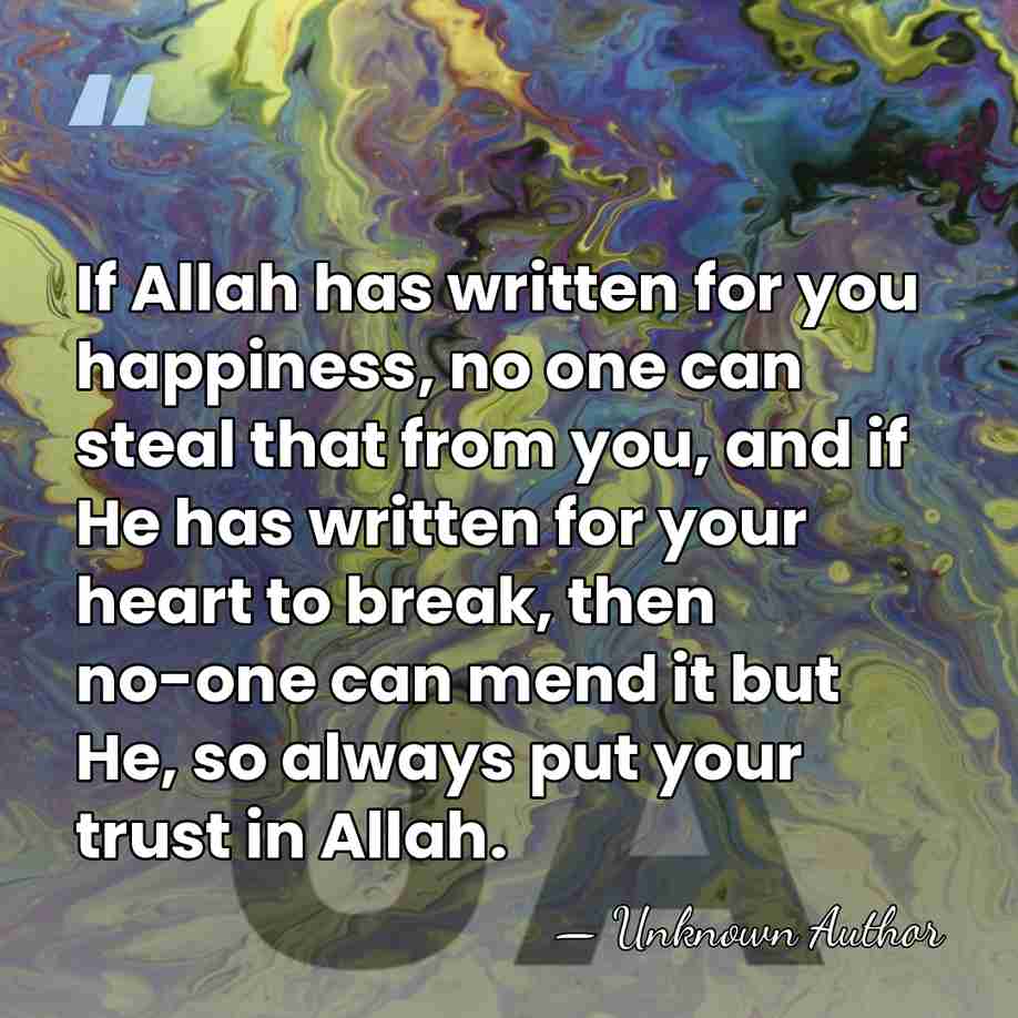 If Allah has written for you happiness, no one can steal that&hellip; - Aaidh ibn Abdullah al-Qarni
