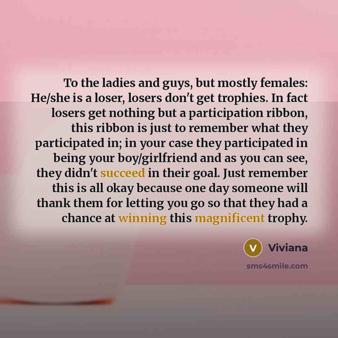 “To the ladies and guys, but mostly females: He/she is…” quote by Viviana