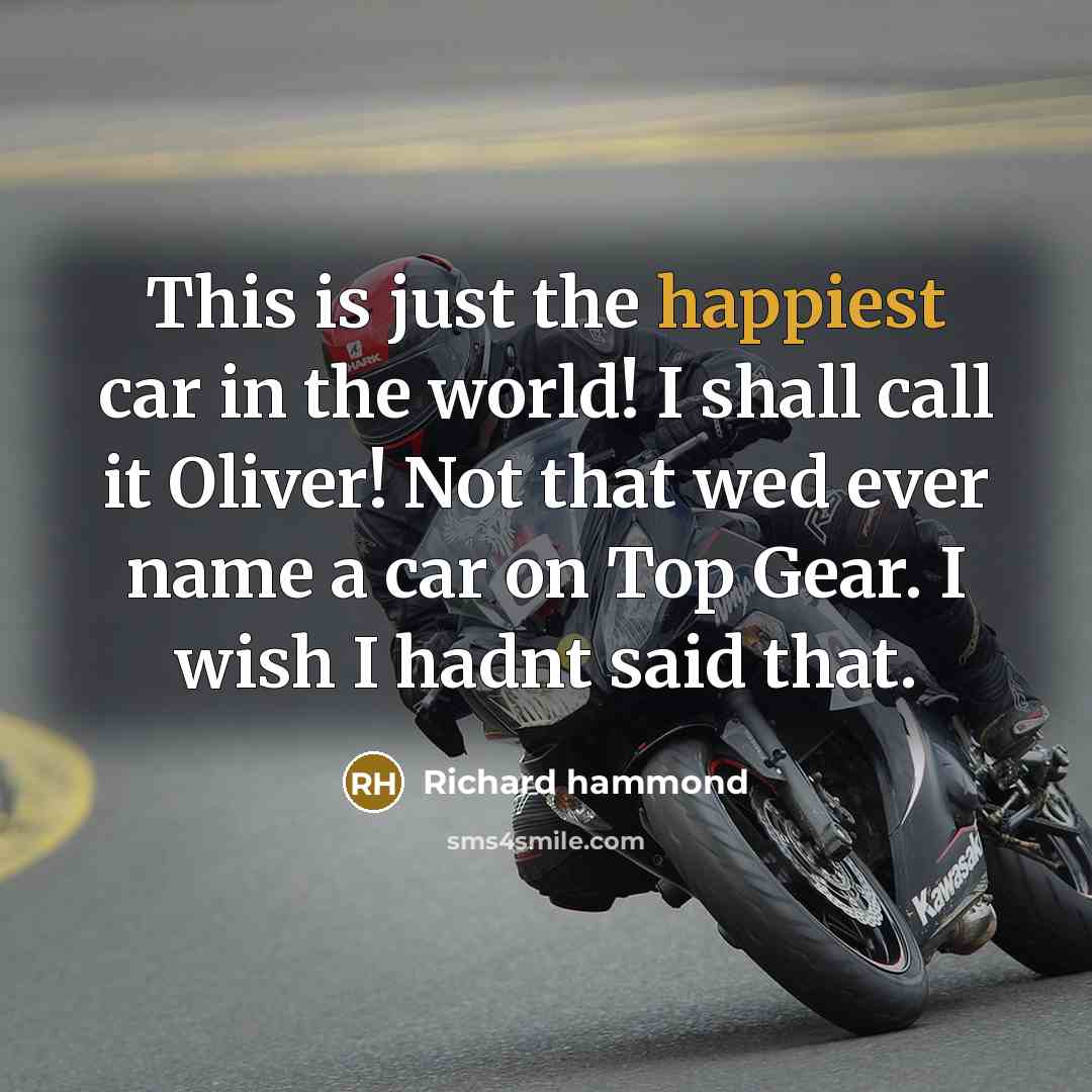 “This is just the happiest car in the world! I…” quote by Richard Hammond