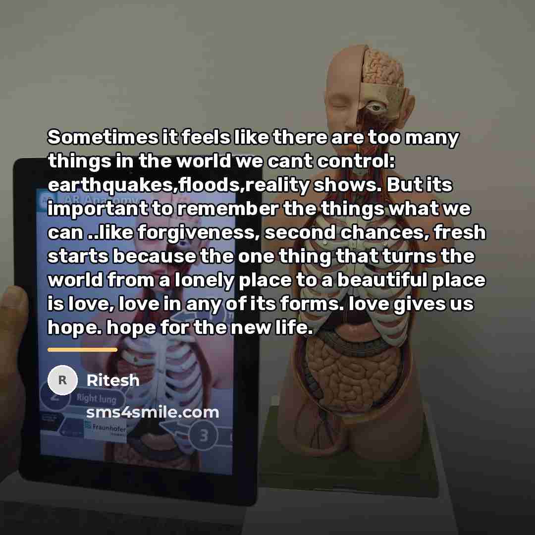 “Sometimes it feels like there are too many things in…” quote by Ritesh
