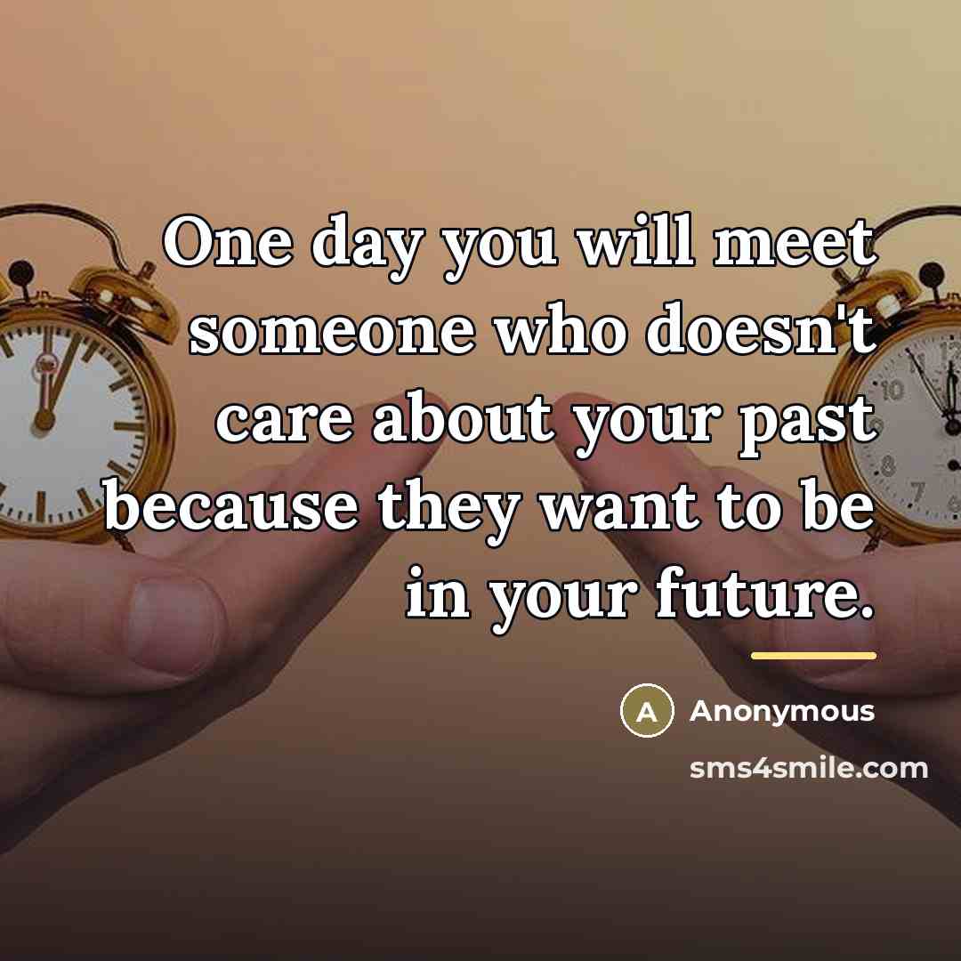 “One day you will meet someone who doesn't care about…” quote by Anonymous