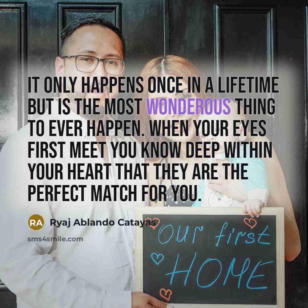 “It only happens once in a lifetime but is the…” quote by Ryaj Ablando Catayas