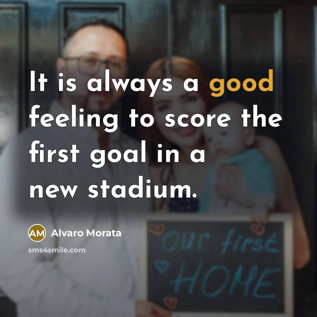 “It is always a good feeling to score the first…” quote by Alvaro Morata