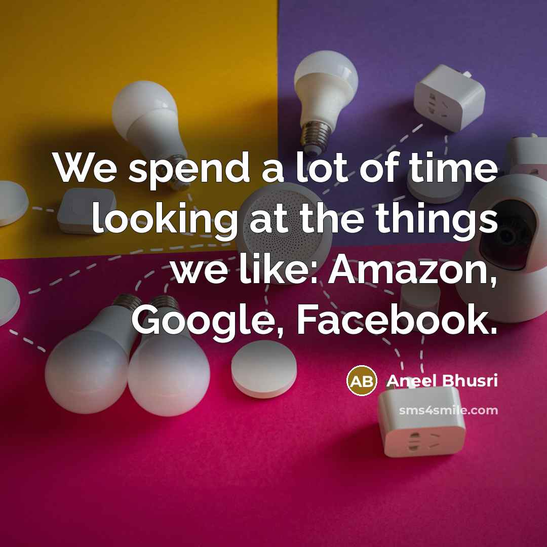 “We spend a lot of time looking at the things…” quote by Aneel Bhusri