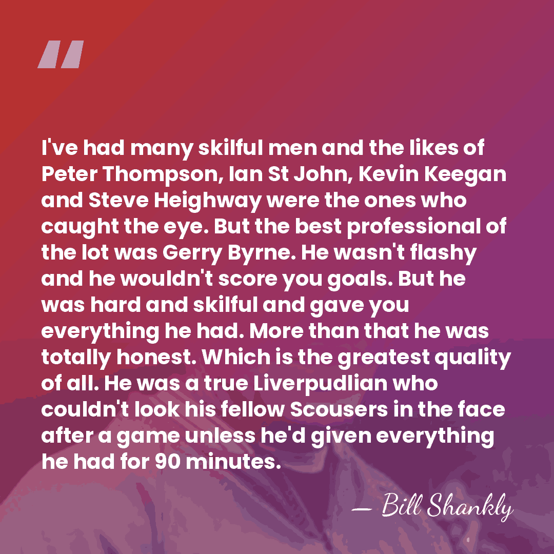 I've had many skilful men and the likes of Peter Thompson, Ian&hellip; - Bill Shankly