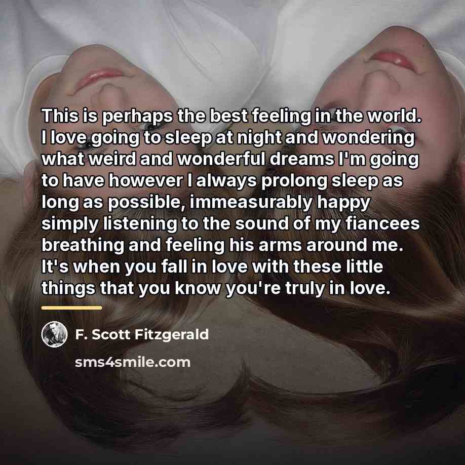 “This is perhaps the best feeling in the world. I…” quote by F. Scott Fitzgerald